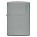 ISQUEIRO ZIPPO FLAT GREY LOGO